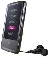 Archos 3cam Vision Media-Player 8GB 7,6 cm (3 Zoll) (Touchscreen-LCD, Videokamera, FM-Radio &amp; FM-Transmitter) grau