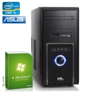 CSL-Computer Silent Gaming PC! CSL Speed U10024W8P (Core i5) incl. Windows 8.1 Pro - Computer-System with Intel Core i5-4460 4x 3200 MHz, 1000GB HDD,