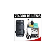 Canon - EF 70-300mm f/4-5.6 IS USM AF Lens + UV Filter + Accesso
