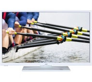 JVC LT-32C346 32&quot; LED TV with Built-in DVD Player - White