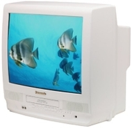 Panasonic PV-C2030W 20&quot; TV/VCR Combo (White)