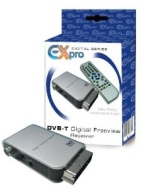 Ex-Pro Scart Digibox Freeview Receiver &amp; DVB-T Adapter Box