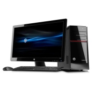 HP Pavilion Elite H8-1017C Intel Ci7-2600s 2.8GHz 8GB 1.5TB Blu-Ray Win7 27&quot; LED Monitor (Black)