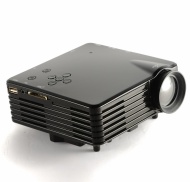 OURSPOP&reg; P5S New muti-port Portable Mini HD LED Projector Home Cinema Theater,Support PC Laptop HDMI VGA Input and SD + USB + AV Input