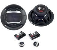 NEW BOSS AUDIO PC65.2C 6.5&quot; 500W 2 Way Car Component Speakers Set Audio PC652C