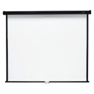 Quartet Wall and Ceiling Projection Screen, 96 x 96 Inches (696S)