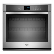 Whirlpool R) 4.3 Cu. Ft. Single Wall Oven With Steamclean Option