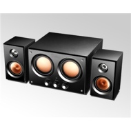 Ricco T2102 2.1 Channel Wooden Speaker Hifi