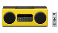 Yamaha TSX-112YE Syst&egrave;me audio st&eacute;r&eacute;o compact avec station d&#039;accueil pour iPod/iPhone Format CD/CD-R/RW/MP3/WMA USB Jaune