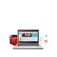 Lenovo 310-15ISK, Intel&reg; Core&trade; i3, 4Gb RAM, 1Tb Hard Drive, 15.6 inch Full HD Laptop includes McAfee Livesafe &amp; Microsoft Office 365 Home - Silver