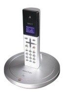 iDect X1 Single Digital Cordless Telephone - Silver