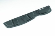 Fellowes Keyboard Palm Support with Microban Protection - TAA Compliant - 0.6&quot; x 18.3&quot; x 3.4&quot; - Graphite 9183801