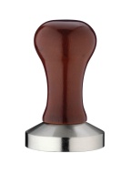 Grunwerg Coffee Tamper with Wooden Handle, 57mm/2.25&quot; Diameter CT-57WS