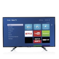 Haier 43&quot; Smart LED HDTV with Built-In Roku and HDMI Cable
