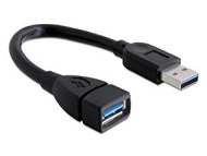 DeLOCK 82776 - Cable USB de 15 cm, negro