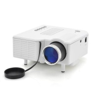 Mini LED Portable Multimedia Projector PortiMax II - 320x240, 30 Lumens, 300:1, VGA Port DT28 (SD card, USB)