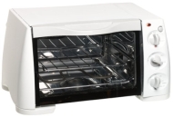 Toastmaster 357S 0.37-Cubic-Foot Cool Wall Toaster Oven/Broiler with 2-Hour Timer