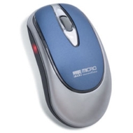 Micro Innovations Wireless Optical Pro Mouse - Mouse - optical - 4 button(s) - wireless - RF - USB / PS/2 wireless receiver