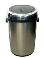 iTouchless iTouchless IT18RC Trashcan NX Stainless Steel Trash Can, Brushed Silver, Stainless Steel, 23 gal.