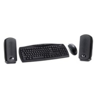 Genius 31280224104 - Teclado + Rat&oacute;n + Altavoces, USB + PS2