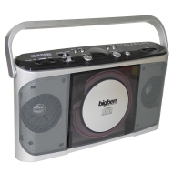 RADIO CD PORTABLE TYPE TRANSISTOR SILVER