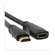 Quality HDMI Extension Cable Lead, Male to Female - Black