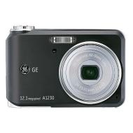 General Imaging C1233 12.4 Megapixel Compact Camera - Black - 2.4 LCD - 16:9 - 3x Optical Zoom - 5.7x - 4000 x 3000 Image - 640 x 480 Video