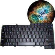 HQRP Keyboard for Dell Inspiron 1501 / 6400 / 9400 Laptop / Notebook Replacement plus HQRP Coaster