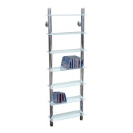 MATRIX - Wall Mounted Glass CD / Media / Storage Shelves