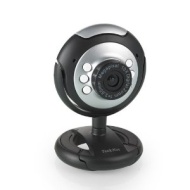 TeckNet&reg; HD 720P Webcam C016 Webcam HD Microphone intégré, 5 mégapixels, 6 LED, Compatible Skype/MSN/Facebook