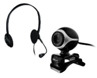 Trust Exis Chatpack - includes Webcam and Headset with Microphone