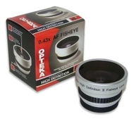 Opteka .43x Full Fisheye Lens for Canon ZR90 ZR85 ZR80 ZR70 ZR65 ZR60