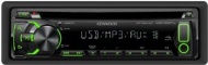 Kenwood CD/USB AUX Receiver with Green Key Illumination