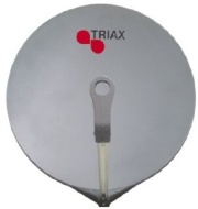 Triax DAP 711 Fibre Glass (Anthracite) Satellite Dish-362711