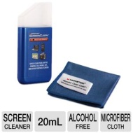 Monster ScreenClean 133239 Screen Cleaner - For Cleaning Portable Electronics screens, 20 mL, Microfiber Clean Cloth, Alcohol And Ammonia Free &nbsp;133239