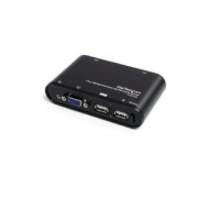 StarTech 2 Port USB VGA KVM Switch with File Transfer and PIP