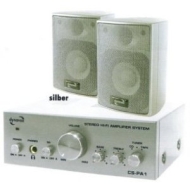 Dynavox Dream Sound Set I (Hifi Verst&auml;rker 100 Watt) silber