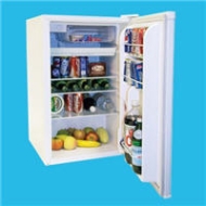 Haier HNSE032BB 3.2 Cubic Feet Refrigerator/Freezer, Black