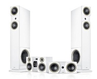 Teufel Theater 6 Hybrid &quot;5.2-Set&quot; - 5.2-Heimkino-Lautsprecher-Set mit 2 integrierten Aktiv-Subwoofern