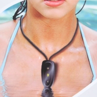 2GB Waterproof MP3 Player with Waterproof Earbuds for Swimming