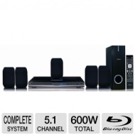 DVD8532 Blu ray Home Theater System (5.1 Speakers, 600 Watts, Blu-Ray Player)