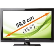 MEDION&reg; LIFE&reg; P12095 (MD 20255) 59,9 cm (23,6&quot;) LED-Backlight TV DVD HDMI Full HD, HD-Triple-Tuner, integrierter DVD-Player, CI+-Slot, 2 HDMI-Eing&auml;nge