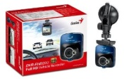 Genius DVR-FHD590 Full HD Vehicle Video Recorder with 128-Degree Wide Angle and G-Sensor