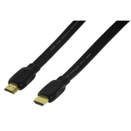 HQ HDMI-FlachKabel mit Ethernet Kanal 7,5 m