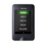 Archos 28 vision MP4 Player, 4 GB, 7,11 cm (2.8 Zoll) Touchscreen, microSDHC Slot, FM-Radio, Mikro