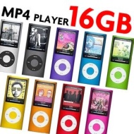 16GB Slim 1.8&quot; LCD Music MP3 MP4 4th Gen Player