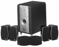 Athena 15373-4 Micra 6 Speaker System, Black/Chrome