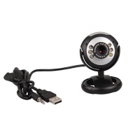 50.0 Mega Pixels 6 LED C&aacute;mara Webcam Microfono Pa Laptop PC