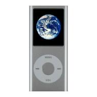 New Silver 8GB MP3 &amp; Video Player with FM Radio + Free Sock