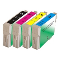 4-PACK - Epson T069 (Black,Magenta,Cyan,Yellow) Remanufactured Printer Ink Cartridge Combo Full Set